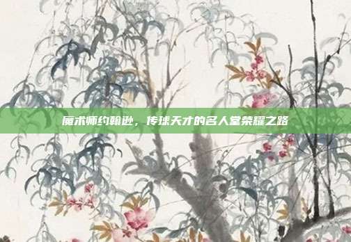 魔术师约翰逊，传球天才的名人堂荣耀之路